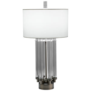 Vidro Lamp in Antique Silver