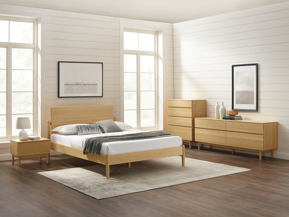 Monterey 1 Drawer Nightstand, Wheat