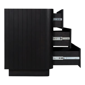 Moe's Povera 6-Drawer Dresser Black