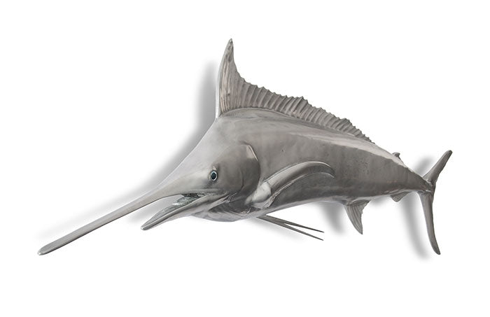 Blue Marlin Fish, Aluminum Finish