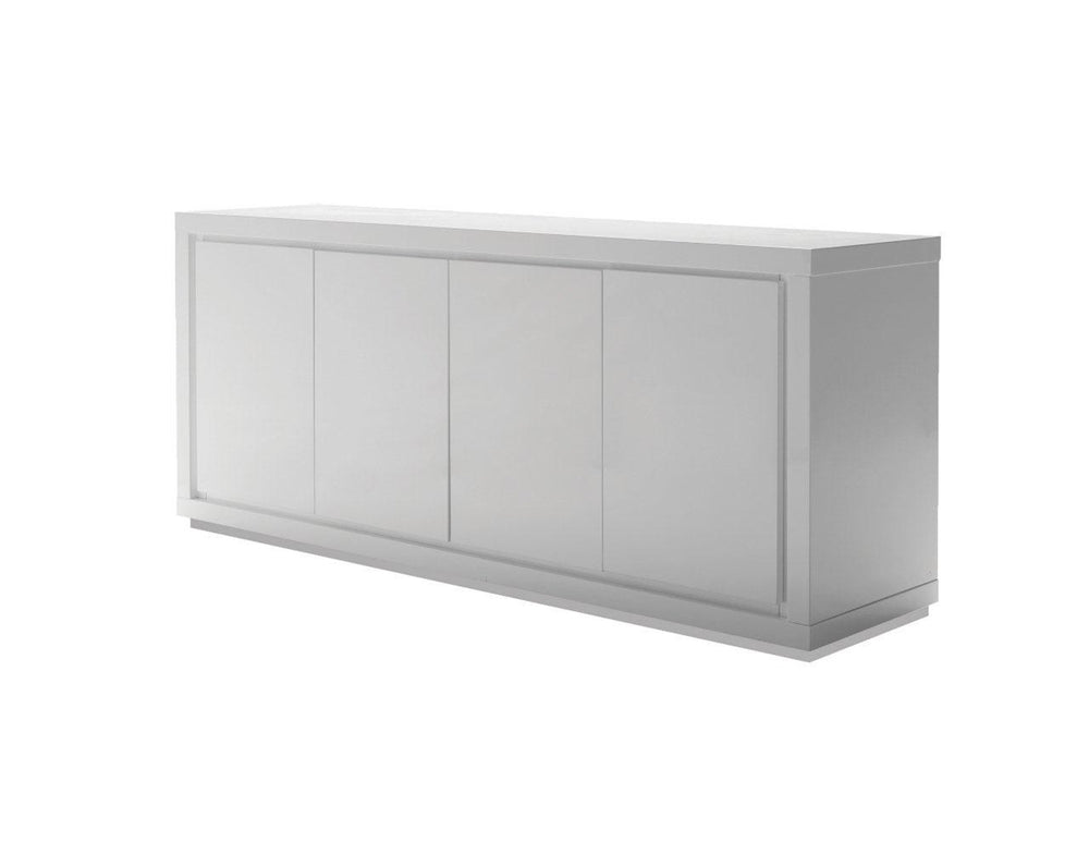Maze 4-door Buffet in high gloss white
