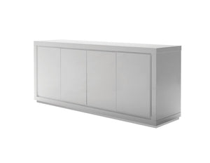 Maze 4-door Buffet in high gloss white