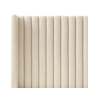 Montgomery King Bed - Thames Cream