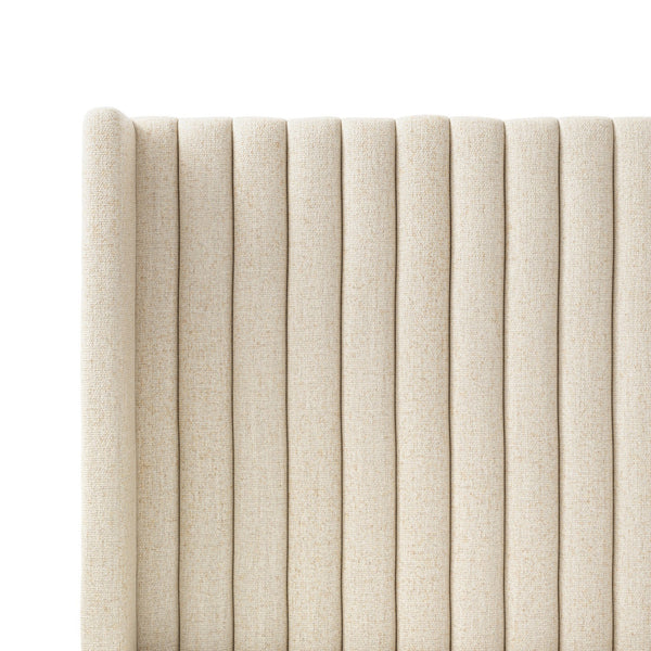 Montgomery King Bed - Thames Cream