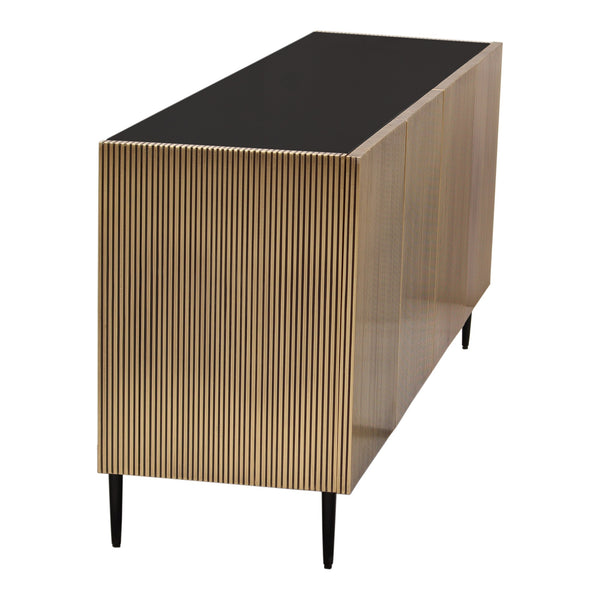 Moe's Brogan Antique Brass Sideboard