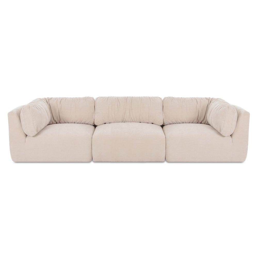 Matina Modular Sofa in Oatmeal Chenille