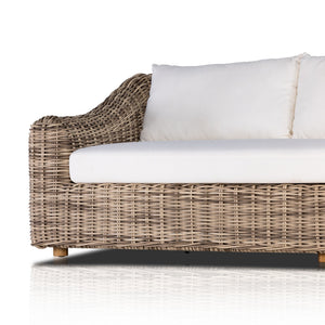 Messina Outdoor Sofa-106" - Venao Ivory