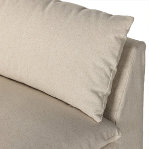 Grant Slipcover Sectional In Antwerp Natural And Espresso