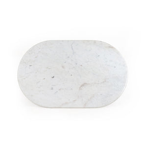 Oranda Coffee Table in Polished White