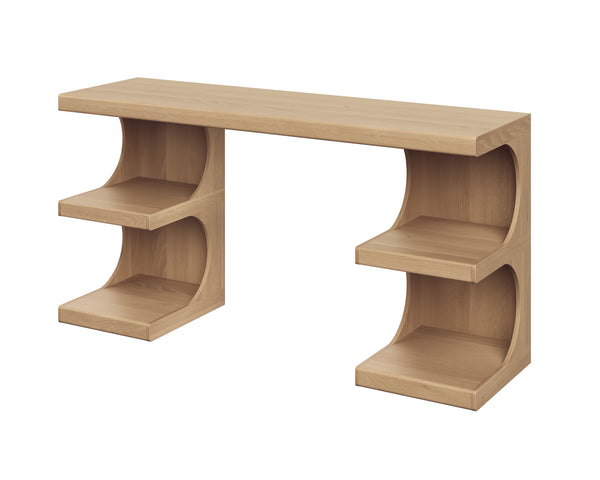 CATRINE DESK - RUSTIC OAK