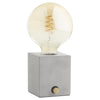 Solid Inversion Tble Lamp in Grey