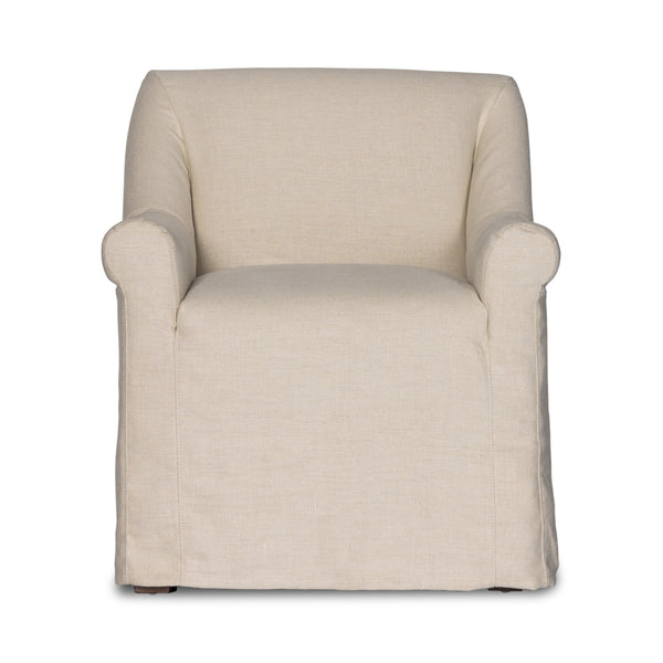 Bridges Slipcover Dining Armchair