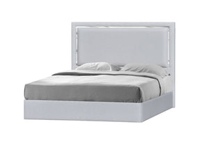 Monet King Bed in Silver Grey