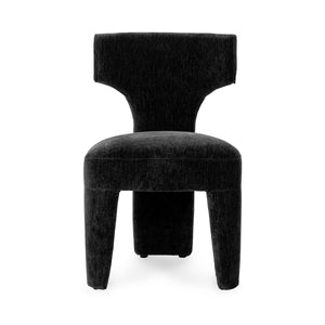 Khai Upholstered Dining Chair in Charcoal