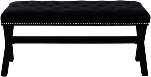 Herbert Bench In Black Velvet