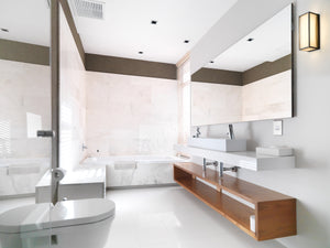 Baden 1 Light Vanity in Brushed Nickel Finish