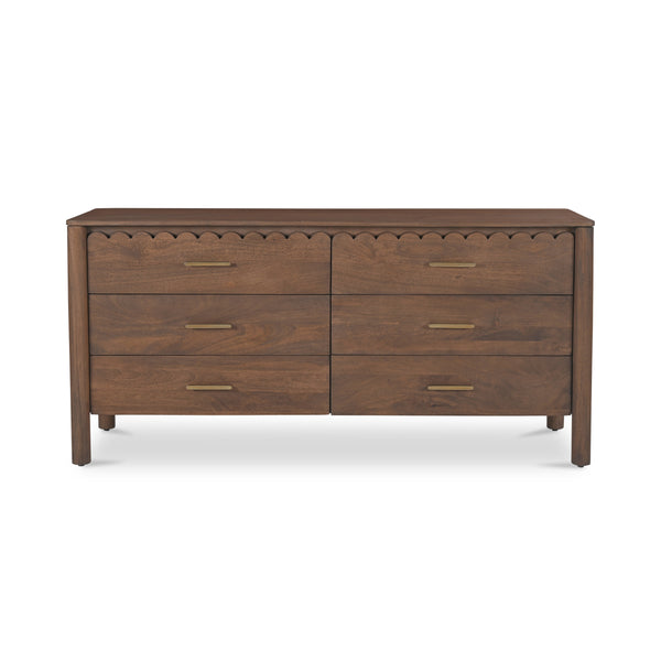 Moe's Wiley Dresser in Vintage Brown