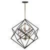 Artistry AC11116 Chandelier in Matte Black & Harvest Brass