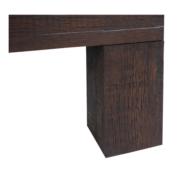 Evander Rustic Brown Reclaimed Oak Coffee Table