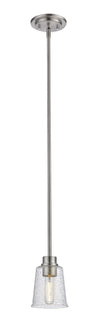 Bohin 1 Light Mini Pendant in Brushed Nickel  Finish