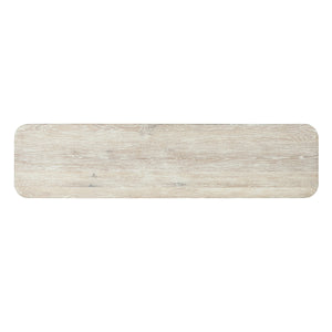 Tiber Solid Wood 4Dr Buffet in Cream Washed Finish