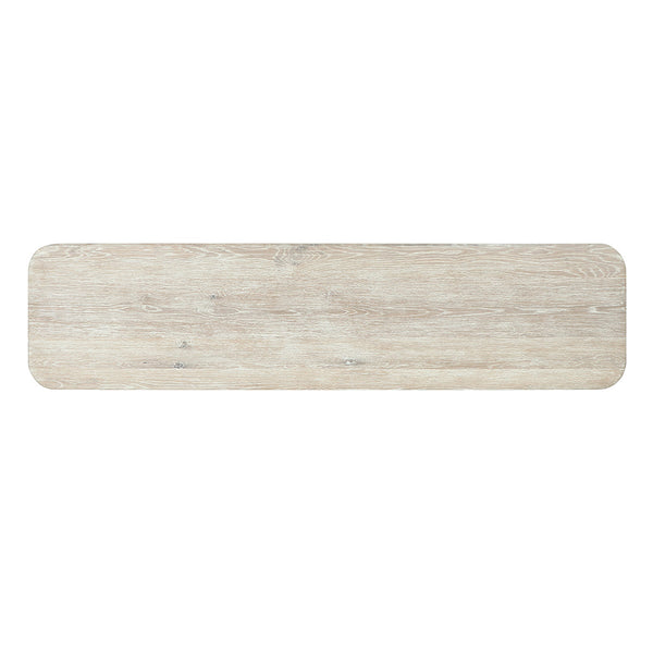 Tiber Solid Wood 4Dr Buffet in Cream Washed Finish