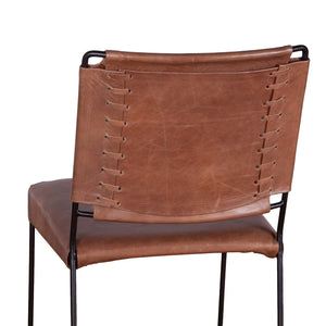 New York Dining Chair Tobacco leather