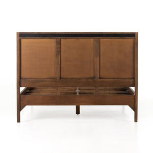 Sydney Bed In Brown Wash In Queen