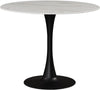 Omar Dining Table In Matte Black