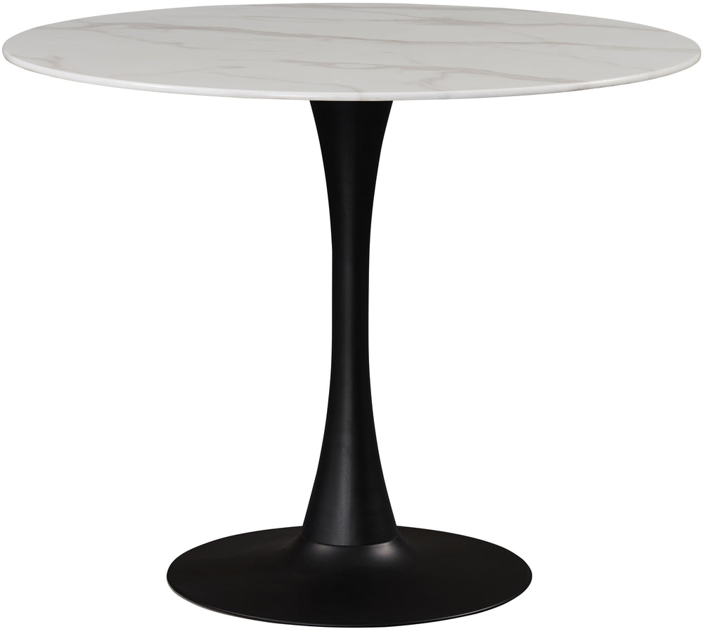 Omar Dining Table In Matte Black