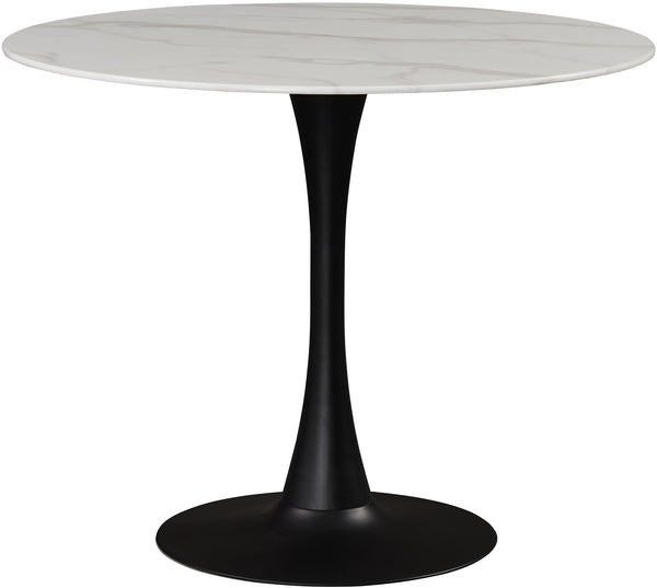 Omar Dining Table In Matte Black