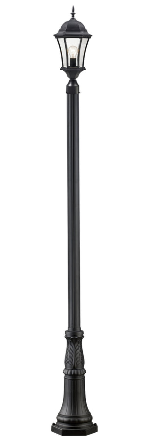 Wakefield Outdoor Post Light in Black Finish