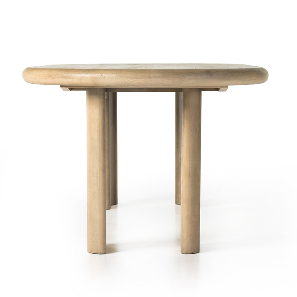 Jaylen Extension Dining Table In Light Oak