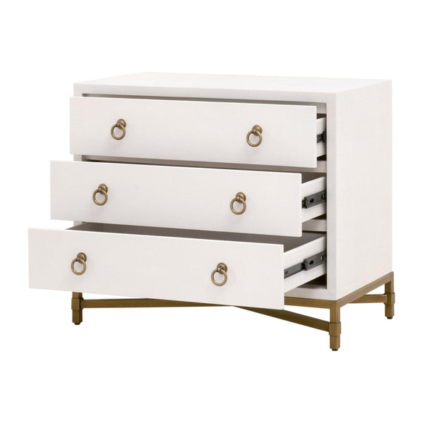 Strand Shagreen 3-Drawer Nightstand