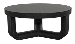 Joel Coffee Table, Cinder Black