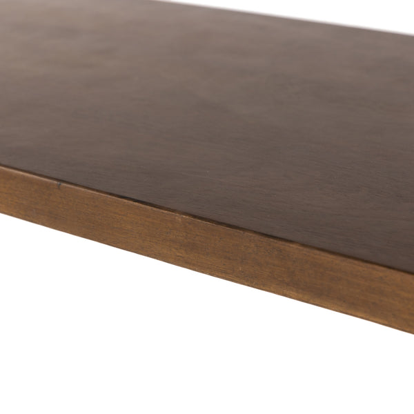 Myla Console Table In Aged Brown