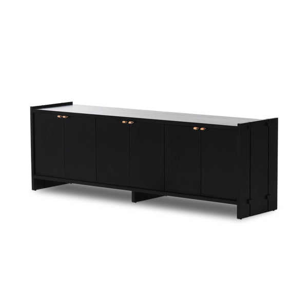 Etro Media Console - Black Wash Poplar