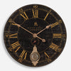Bond Street 30" Black Wall Clock