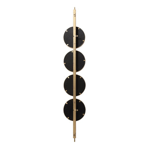 Button Gold Mirror