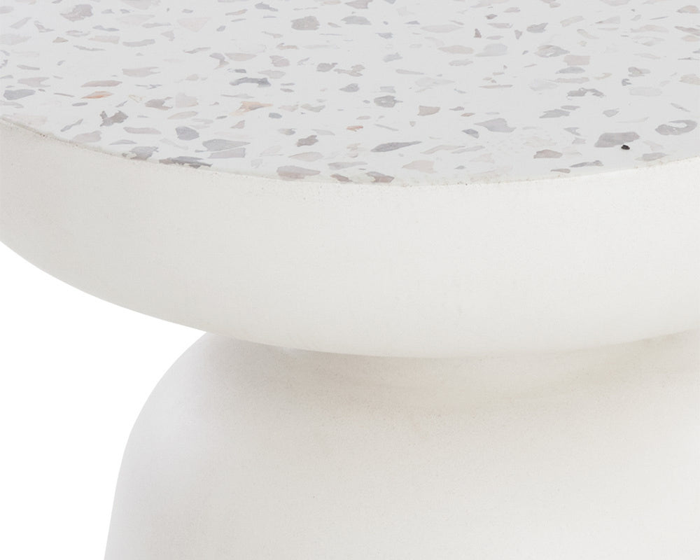 LUCIDA END TABLE - TERRAZZO