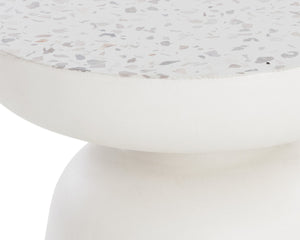LUCIDA END TABLE - TERRAZZO