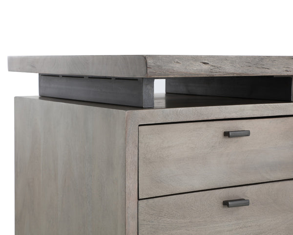 LEWIS DESK - GREY