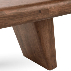 Harvey Solid Wood Desk in Chestnut Finish
