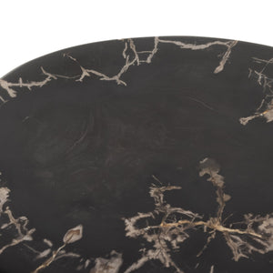 Kos End Table In Dark Petrified Wood