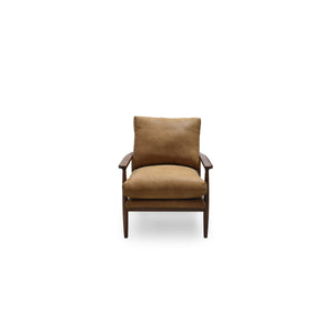 Moe's Arturo Accent Chair in Tan Leather