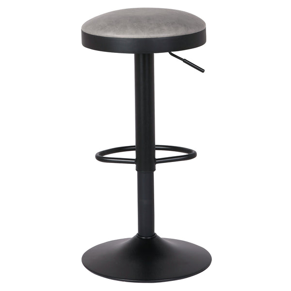 Juno Gaslift Bar Stool In Vintage Mist Gray