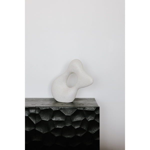 Moe's Motion Ecomix Sculpture in Flecked Stone
