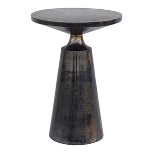 Sonja Accent Table in Charcoal Grey Aluminum