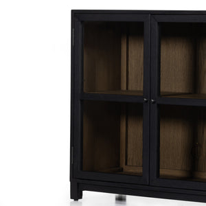 Millie Small Cabinet In Drifted Matte Black