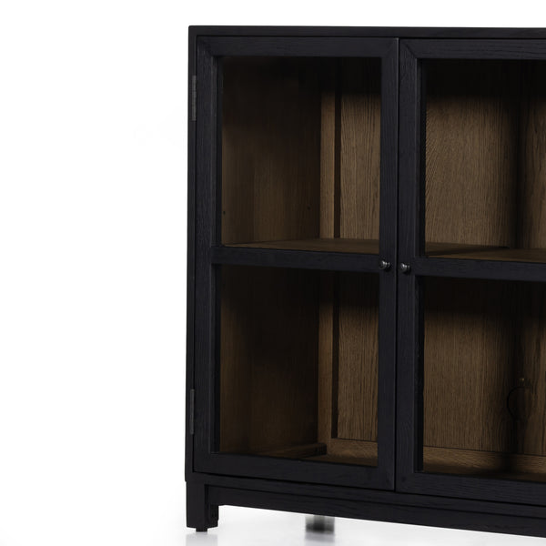 Millie Small Cabinet In Drifted Matte Black
